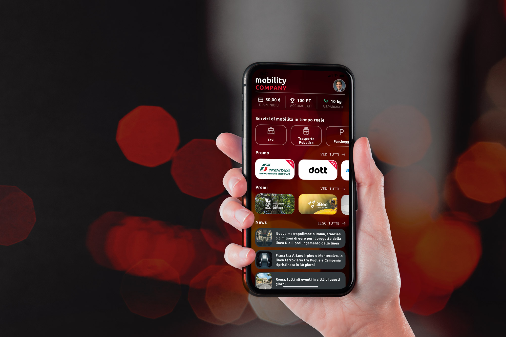 MOVESION - Mobility Company App