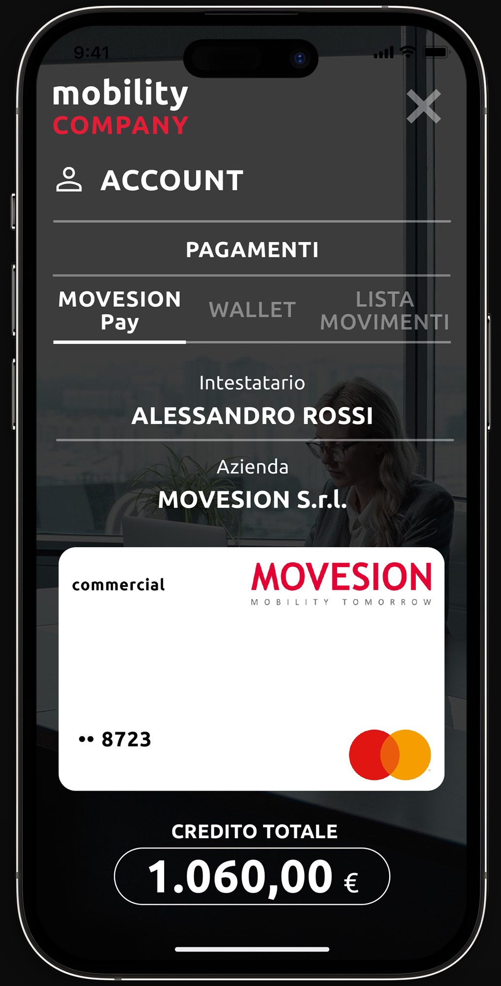 Progetto di Mobilità Sostenibile - Movesion Pay