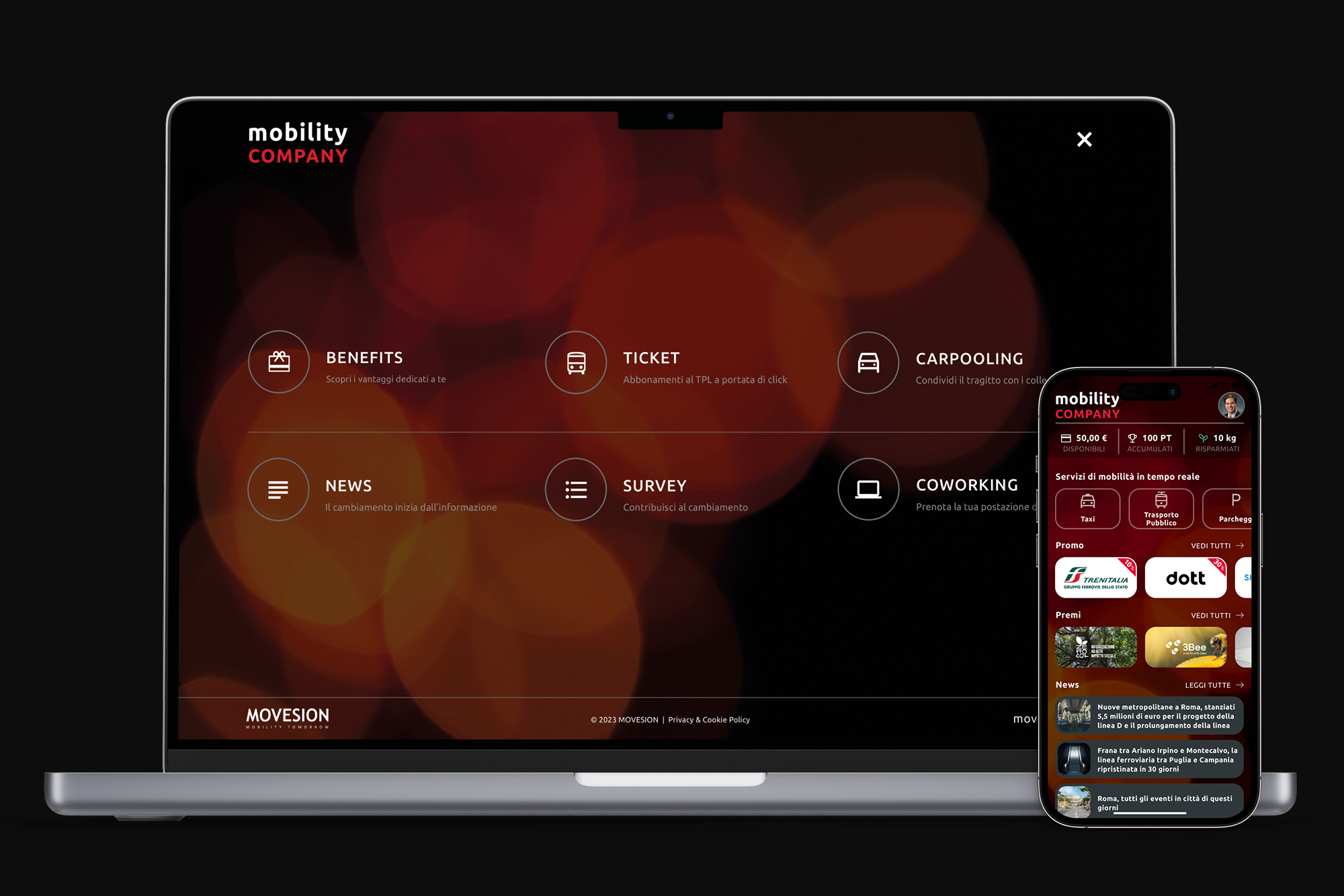 Progetto di Mobilità Sostenibile - Mobility Company Platform